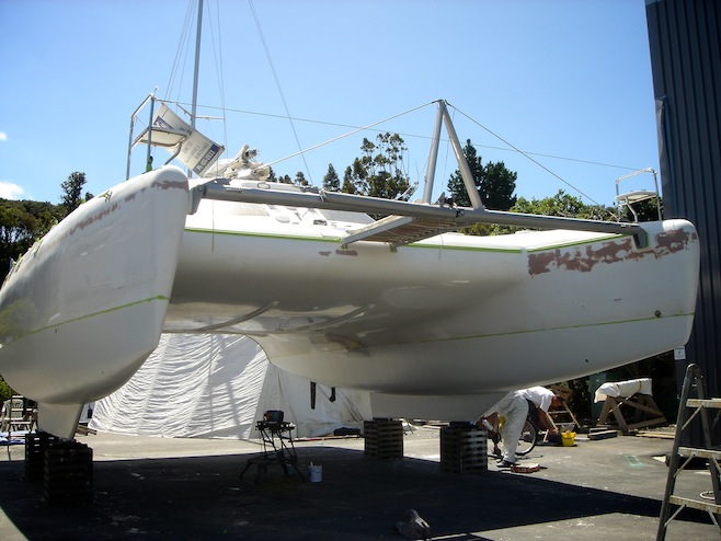 Bum Prepped for Paint